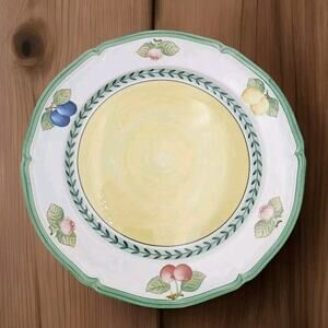 Villeroy & Boch French Garden Fleurence 12" Round Charger Buffet Plate Citrus